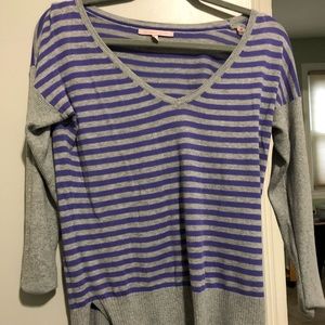 Purple/Gray Top